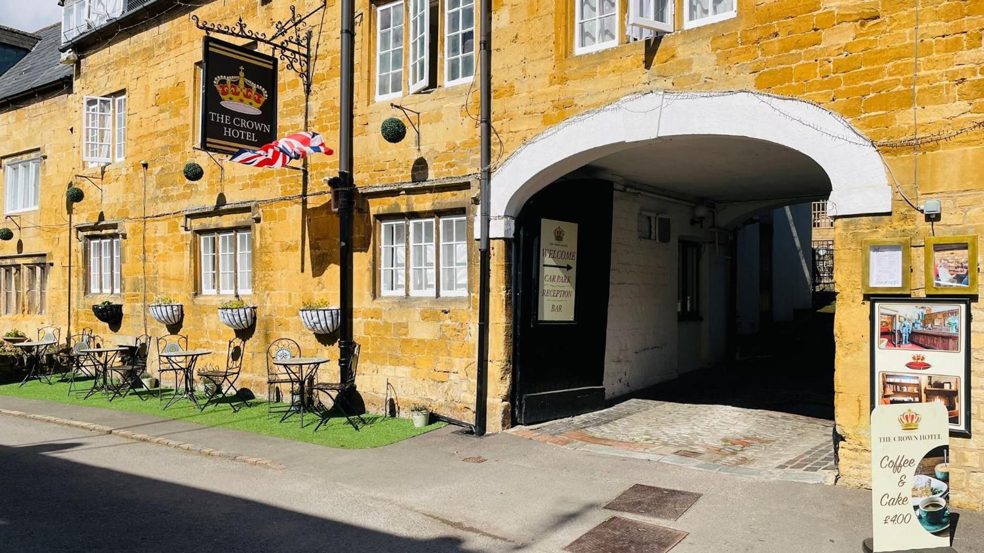 Crown Hotel Cotswold Blockley Exterior foto